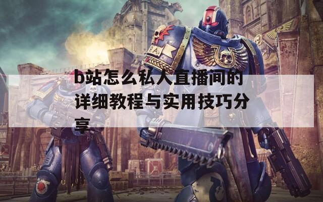 b站怎么私人直播间的详细教程与实用技巧分享