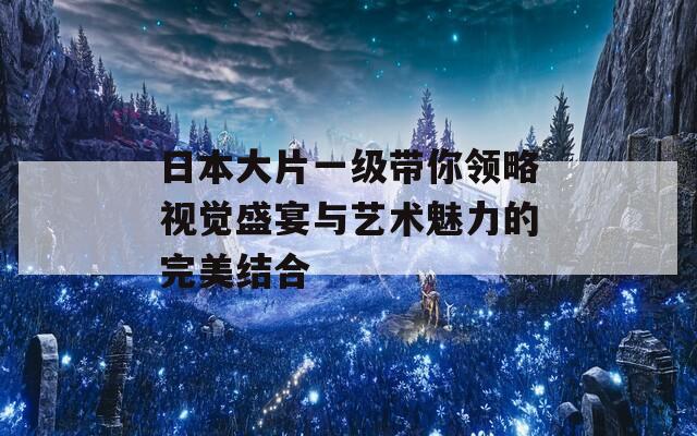 日本大片一级带你领略视觉盛宴与艺术魅力的完美结合